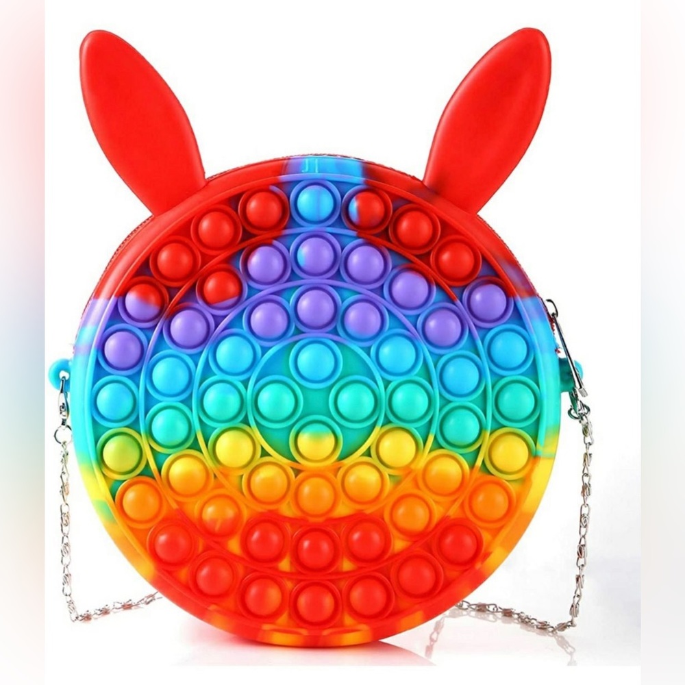 Bubble Pop It Fidget Crossbody purse